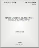 Network asymmetries and access pricing in cellular telecommunications