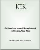 Outflows from insured unemployment in Hungary, 1992-1996