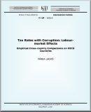 Tax rates with corruption: labourmarket effects