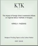 The impact of foreign direct investment inflows on regional labour markets in Hungary