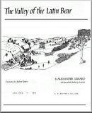 The valley of the Latin bear