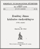 Zemlény János kéziratos énekeskönyve
