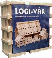 LOGI-VÁR klasszikus fa építőtőjátékok