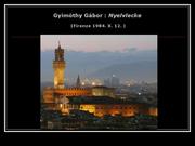 Gyimóthy Gábor – Nyelvlecke  Firenze – 1984