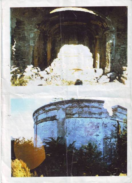 Szenttamási Kálvária - Kápolna 1999ben a felújitás előtt