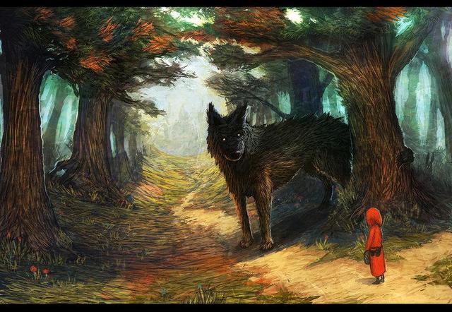Piroska és a farkas