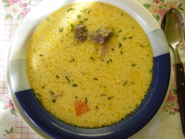 Gasztro fotok - Mexikoi kukorica leves