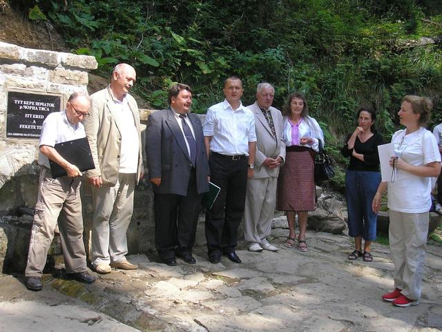 A Fekete-Tisza forrásának rendbetétele 2009-ben